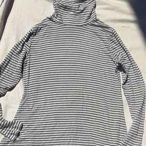 Striped Turtleneck